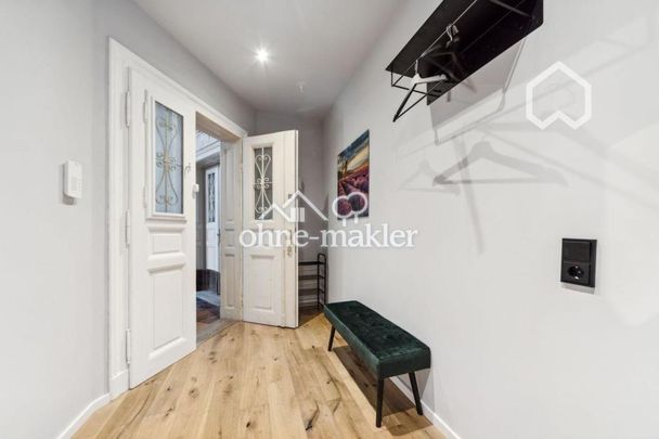 Moderne sanierte möbilierte 2-Zimmerwohnung in zentraler Lage in Leipzig, Stadtteil Reudnitz - Photo 1