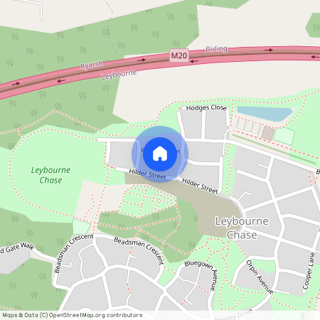 Rowan Street, Leybourne Chase