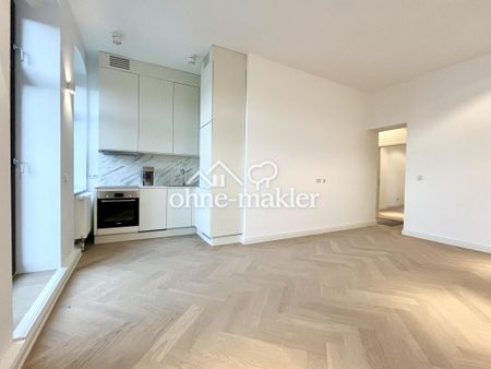 Wunderschönes Apartment im ruhigen Hinterhaus | Balkon | EBK | Altbau | Erstbezug nach Kernsanierung - Photo 3