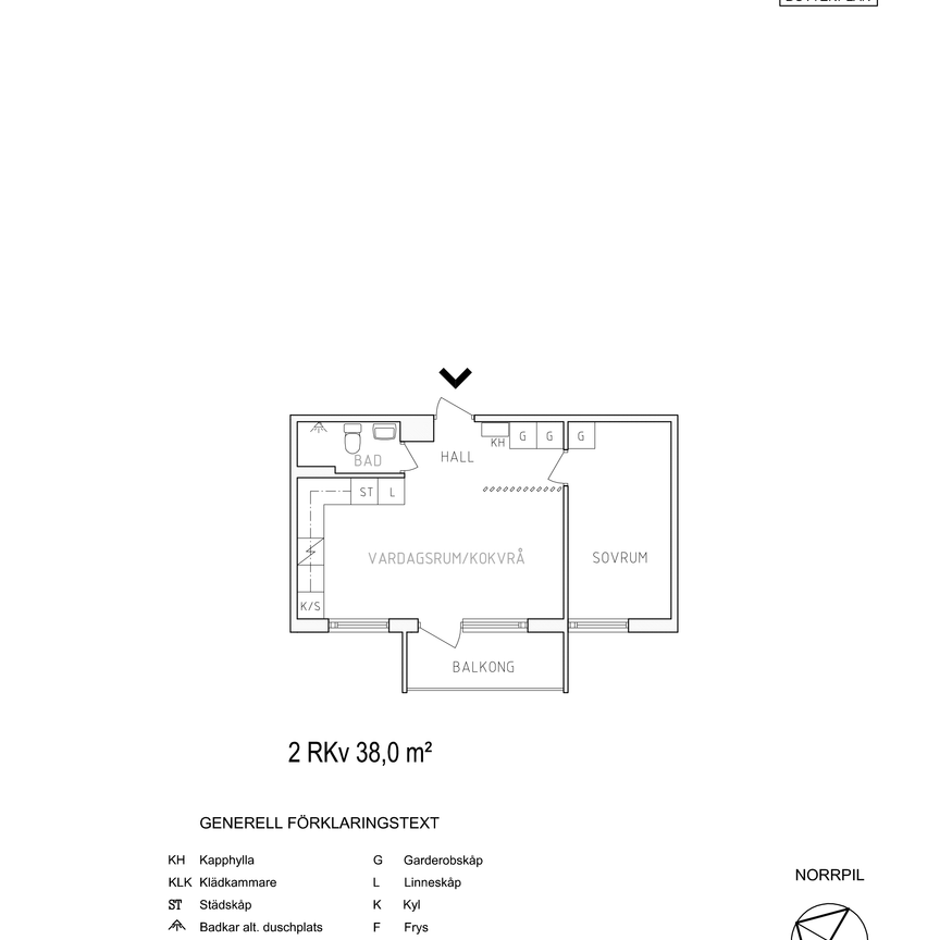 Norra Fiskargatan 12 E, våning 1 - Photo 2