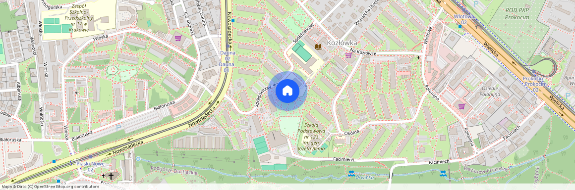 Kraków Bieżanów Prokocim, Spółdzielców