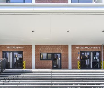 Demnächst frei! 1-Zimmer-Loftwohnung mit Parkett, Balkon, Einbauküc... - Foto 5