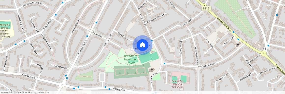 Amina Gardens, Bradmore