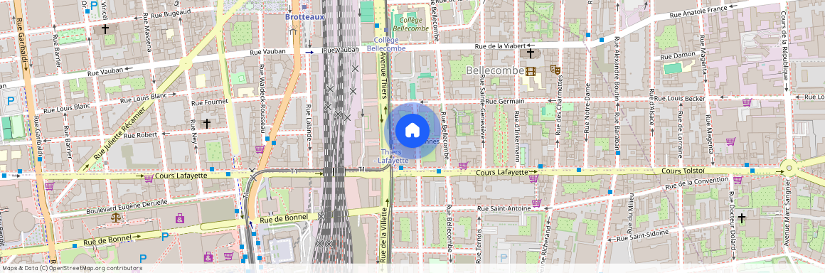 14 RUE DES DROITS DE L HOMME, PARC AVENUE, LYON 6EME ARRONDISSEMENT Les Charmettes-Lafayette