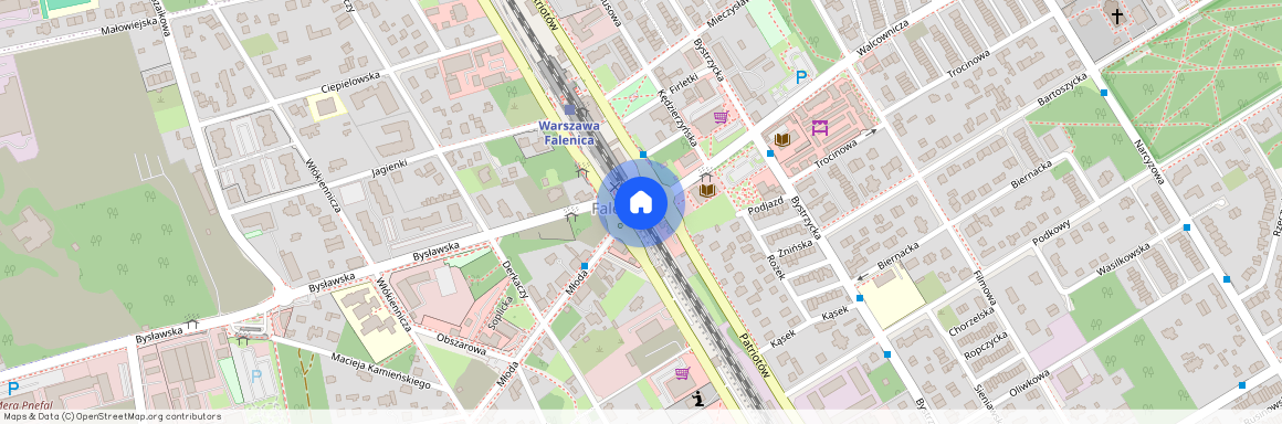 mazowieckie, Warszawa, Wawer, Falenica, Walcownicza