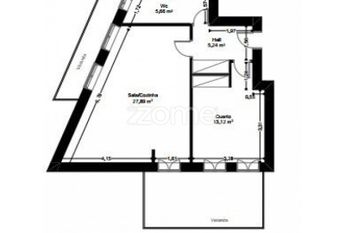 Apartamento T1 em Porto