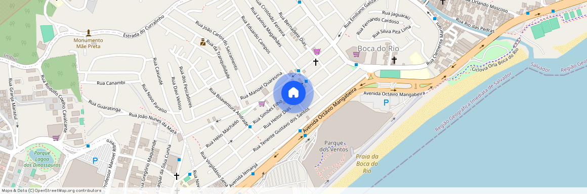 Rua Sebastião Araújo, Boca do Rio, Salvador, BA, 41705430