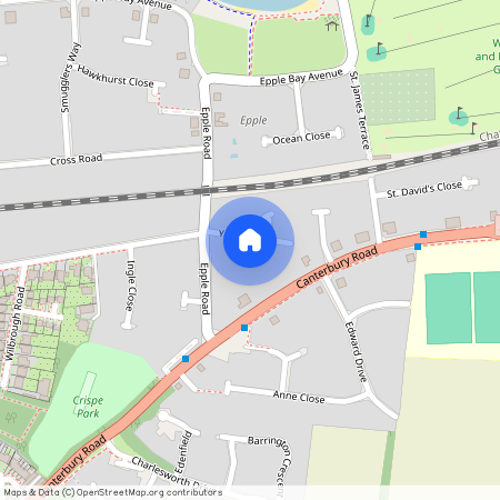 York Terrace, Birchington, Kent, CT7