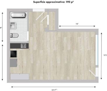 Studio - Montréal - $940 /mo - Photo 3