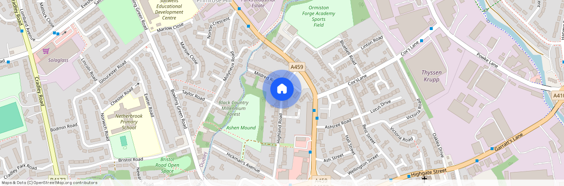 B64 5NB, Cradley Heath