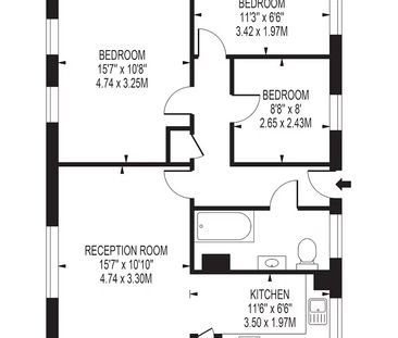 3 bedroom apartment - Photo 4