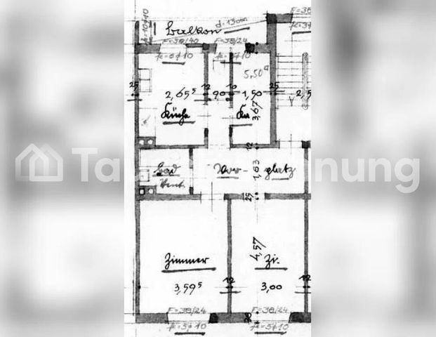 TAUSCHWOHNUNG Helle 2,5-Zimmer-Altbau-Wohnung mit Balkon - Photo 1