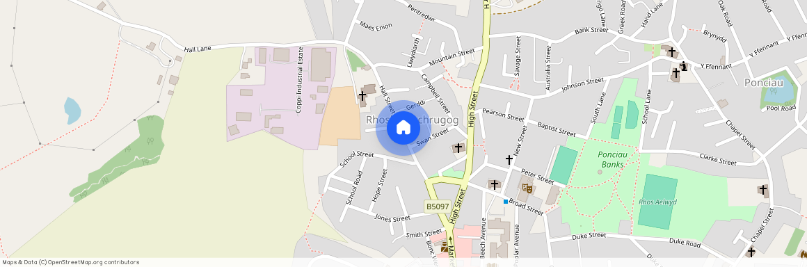 Central Buildings, Hall St