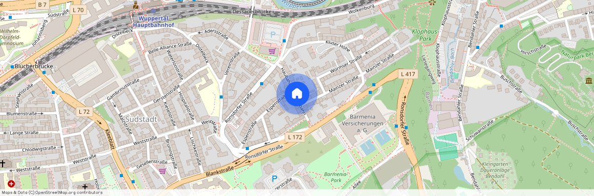 Haubahn, 42119 Wuppertal - Elberfeld