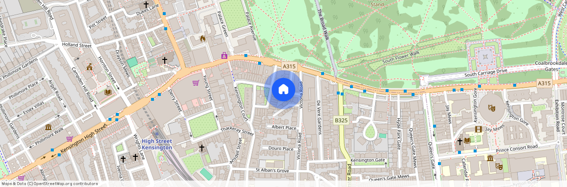 Prince Of Wales Terrace, London, W8