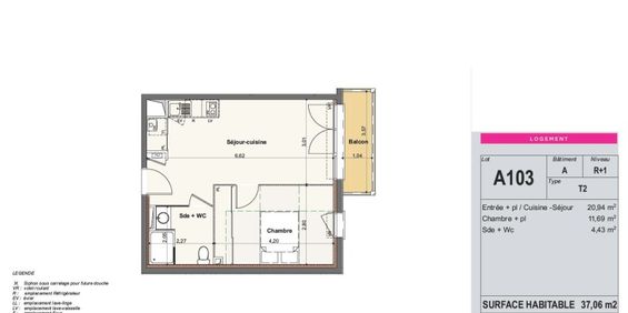 Location Appartement 2 pièces 37m² BISCARROSSE 40600 - Photo 3