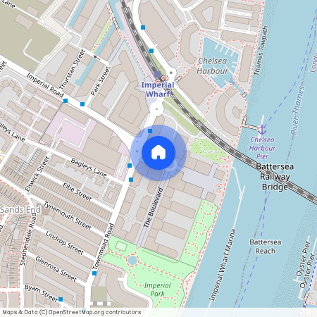 Regency House Imperial Wharf London SW6, London, SW6