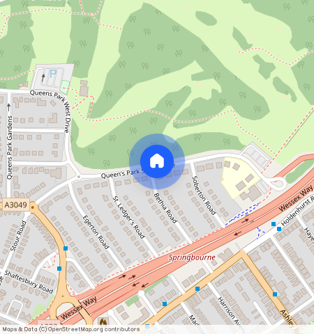 Queens Park South Drive, Bournemouth, BH8