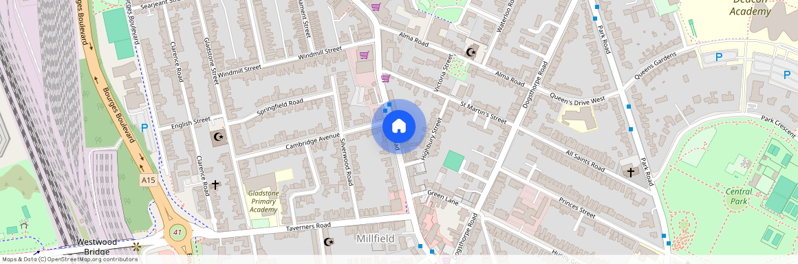 Lincoln Road, Millfield, Peterborough, PE1
