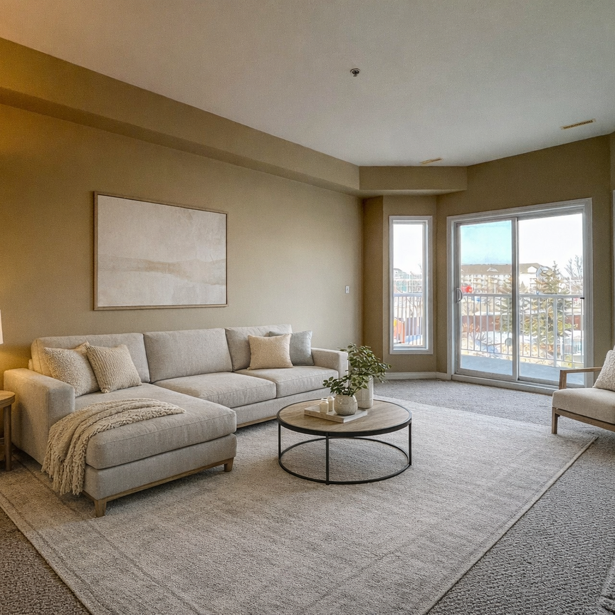 Spacious 1 Bed + Den In Clareview | Ac & Underground Parking | Heat & Water Included - Photo 1