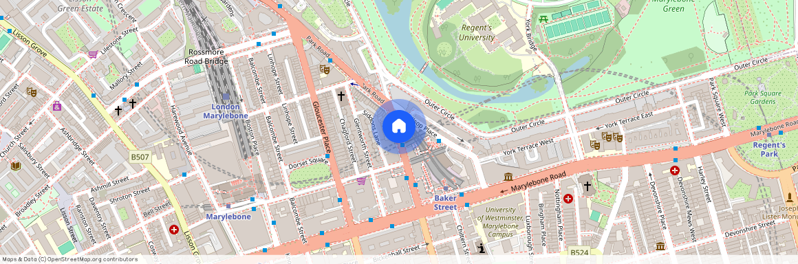 Baker Street, Regent's Park, London, NW1
