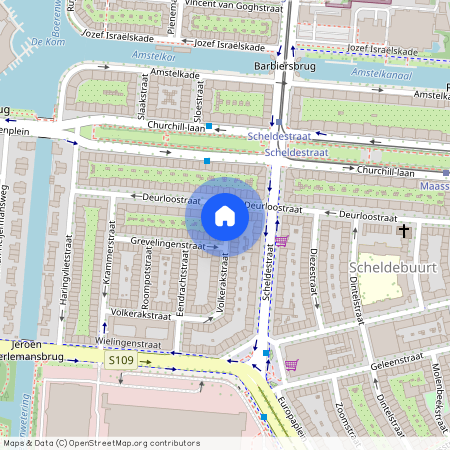 Volkerakstraat, Noord-Holland, Amsterdam, 1078 XM