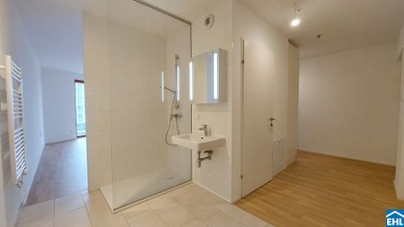 Sonnwendviertel: 1-Zimmer-Wohnung mit Balkon im 12. OG – Fitnessraum, Co-Working & Rooftop-Terrasse inklusive! - Foto 2