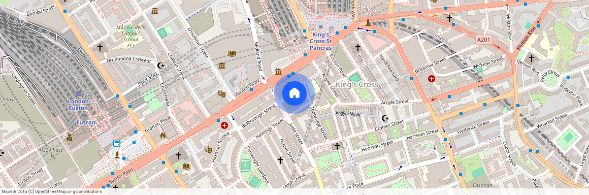 Queen Alexandra Mansions, Tonbridge Street, London, WC1H