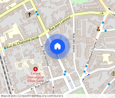 Appartement Nancy 1 pièce(s) 18 m2 - Photo 1