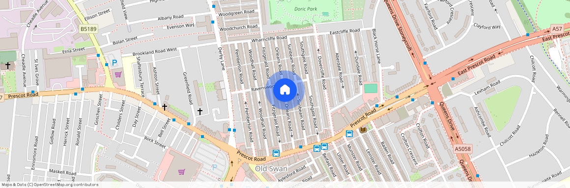 Orleans Road, Merseyside, L13