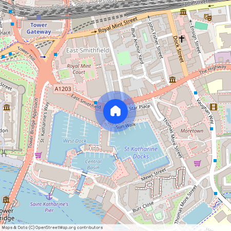 Jacana Court, Star Place, St Katharine Docks, London, E1W