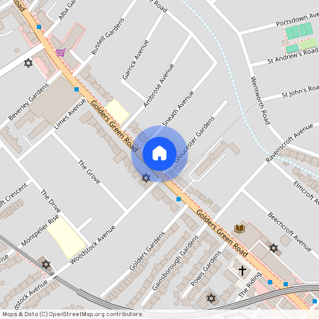 Gloucester Court, Golders Green Road