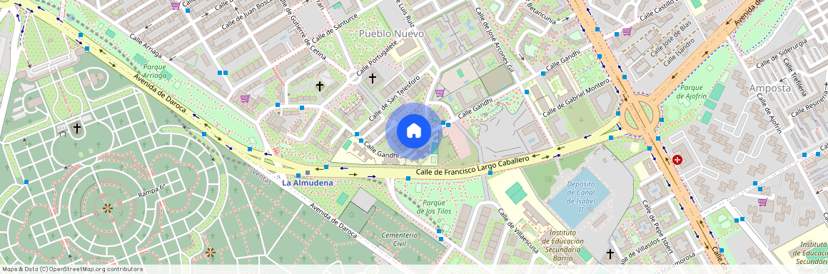 Calle Gandhi, 21, 28017 Madrid, Spain