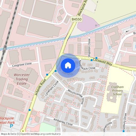 Woolmead Row, Worcester, Worcestershire, WR4