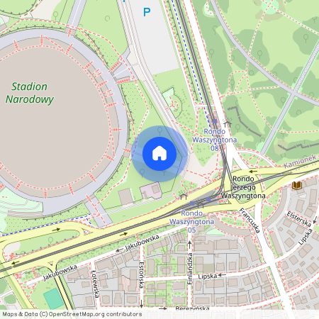 Cecylii Śniegockiej, Warszawa, Śródmieście, Śródmieście Solec