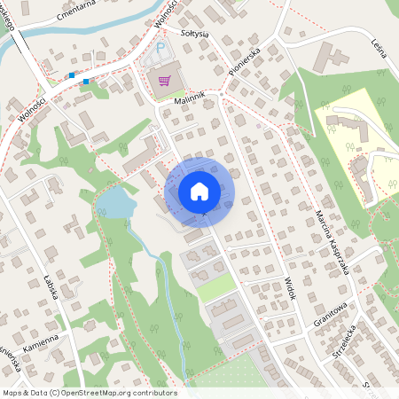 ul. Malinnik, Cieplice Śląskie-Zdrój, Jelenia Góra, dolnośląskie