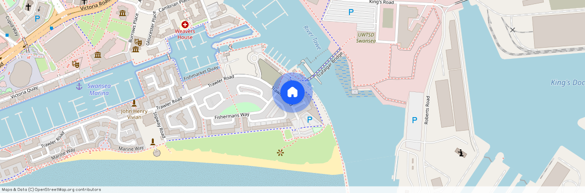 Marina Villas, Trawler Road, Maritime Quarter, Swansea, West Glamorgan, SA1 1FZ