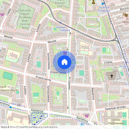 ul. Gajowa, Huby, Krzyki, Wrocław, dolnośląskie