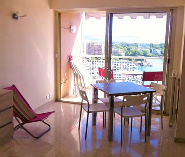 LOCATION AU MOIS STUDIO VUE MER CANNES MARINA - Photo 2