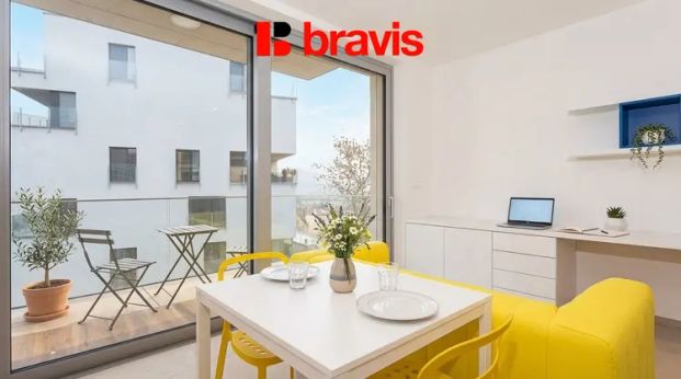 Pronájem bytu 1+kk, Brno - Pisárky, Vinařská ulice, zařízený, balkon, sklep, garážové stání - Фото 1