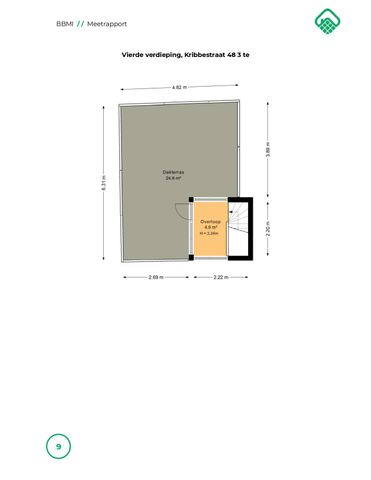 Appartement te huur: Kribbestraat 48-3 1079 WV Amsterdam - Photo 4