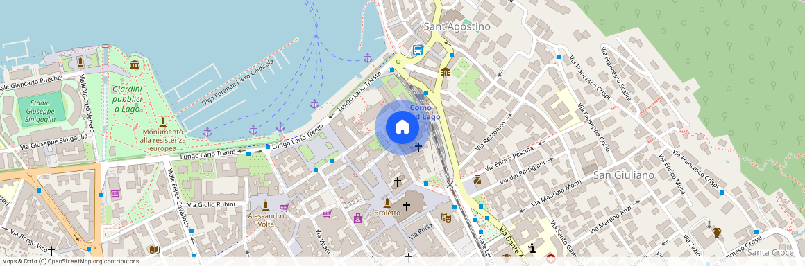 Toscano, Provincia di Como, Como, Casa, Piazza Roma