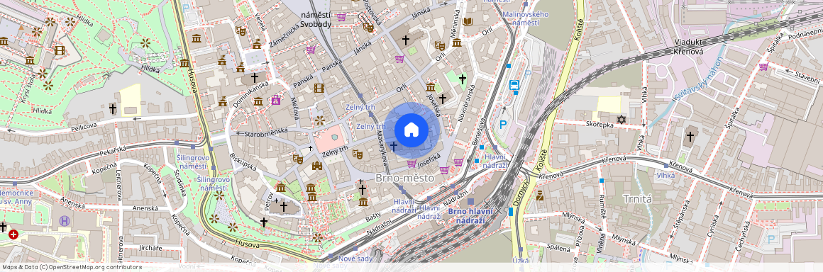 Františkánská, Brno - Brno-město