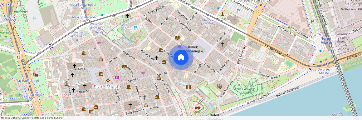 ul. Królowej Jadwigi, Stare Miasto, Toruń, kujawsko-pomorskie