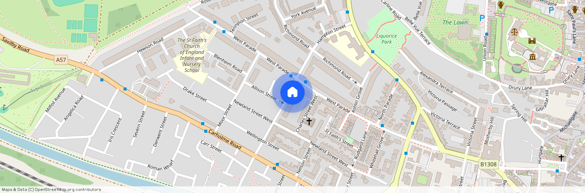 Hampton Street, Lincoln, Lincolnshire, LN1