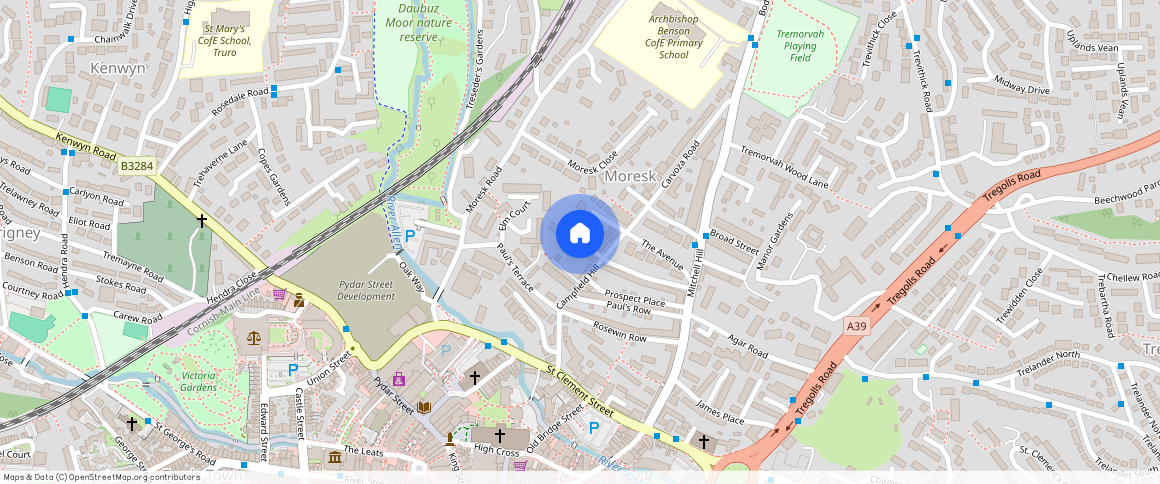 St. Clements Terrace, Truro, TR1