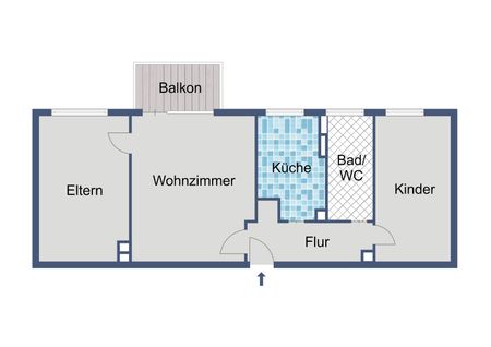 Tolle Erdgeschosswohnung für kleine Familien - Photo 2