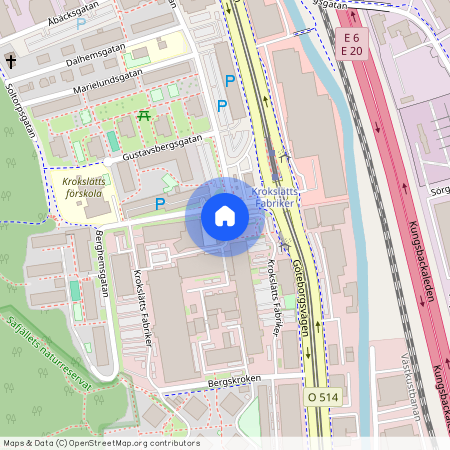 Krokslätts Fabriker, Mölndal