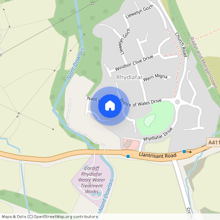 Old Mill Drive, Sain Ffagan, Caerdydd, CF5