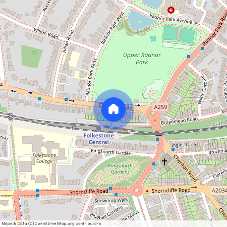 Cheriton Road, Folkestone